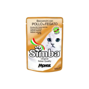 Simba Pouch Chicken/Liver Cat 100 Gram