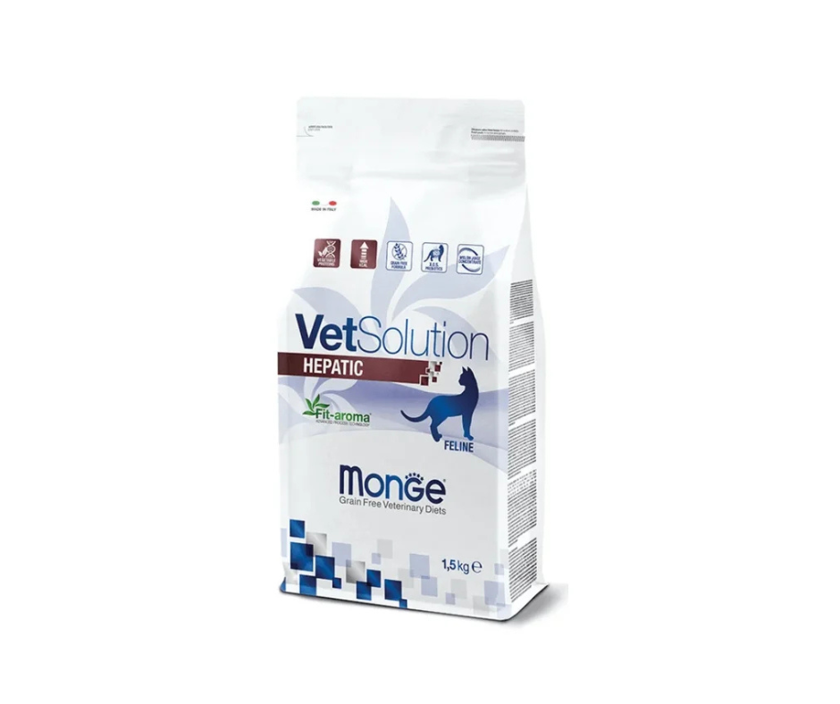 Monge Vet Solution Cat Hepatic 1.5Kg Bag
