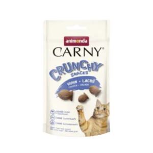 ANIMONDA CARNY ADULT CAT CRUNCHY SNACKS CHICKEN & SALMON 50 G TREATS