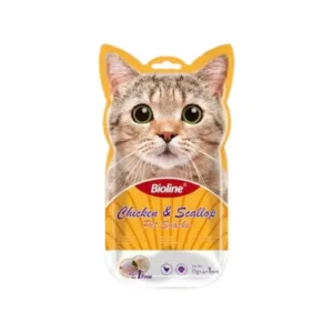 BIOLINE LIQUID SNACK - CHICKEN & SCALLOP 75G