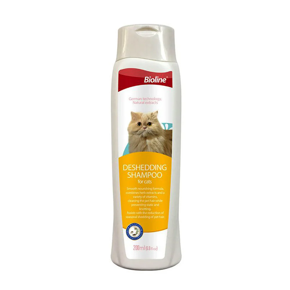 Bioline Cat Deshedding Shampoo 200 ml