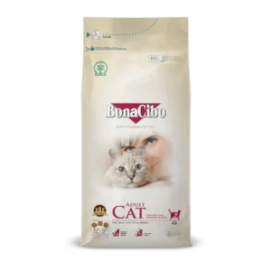 Bonacibo Adult Cat Chicken With Anchovy & Rice 2 Kg Bag