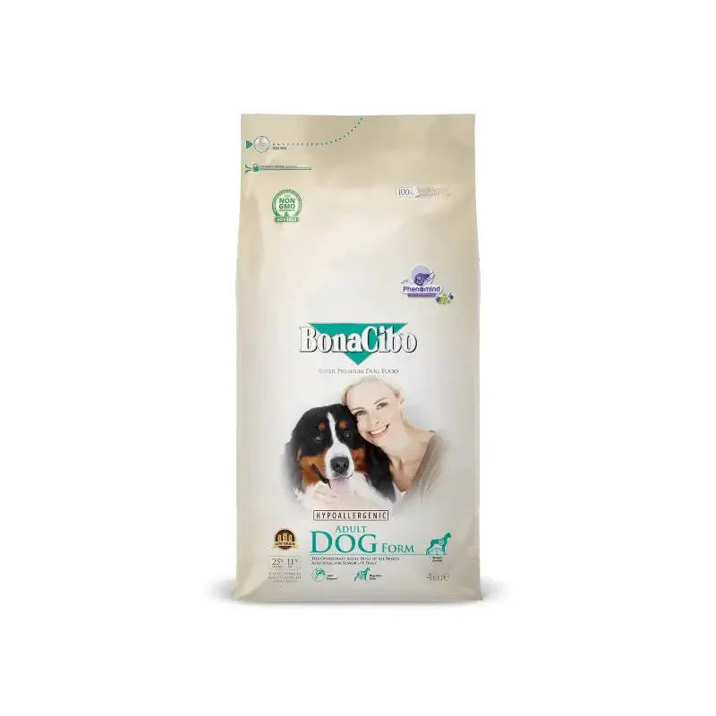 Bonacibo Adult Dog Senior / Overweight Chicken 4 Kg Bag