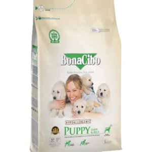 Bonacibo Puppy Lamb & Rice 3 Kg Bag