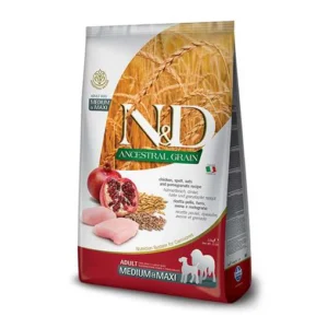 Farmina Adult Dog N & D AG Chicken & Pomegranate Medium & Maxi 2.5 Kg Bag