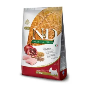 Farmina Adult Dog N & D LG Chicken & Pomegranate Mini 2.5 Kg Bag
