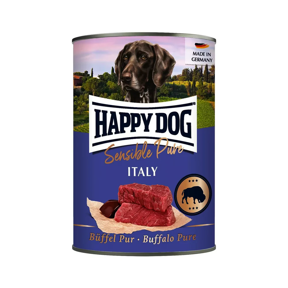 Happy Dog Adult Sensible Pure Italy Buffalo 400 g Canned