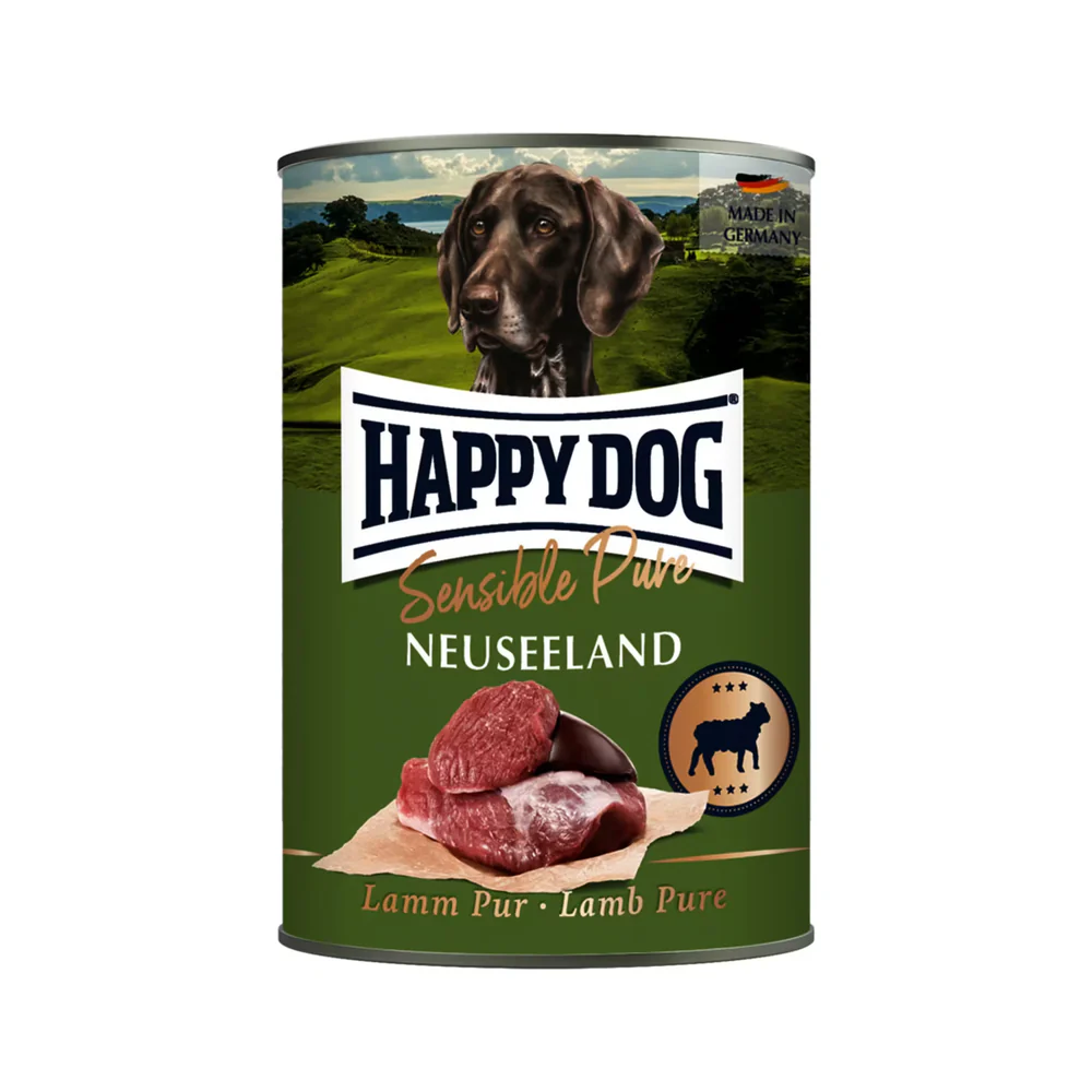 Happy Dog Adult Sensible Pure New Zeal & Lamb 400 g Canned
