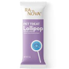 RANOVA PET TREAT LOLLIPOP FOR CAT BLUE BERRY FLAVOR