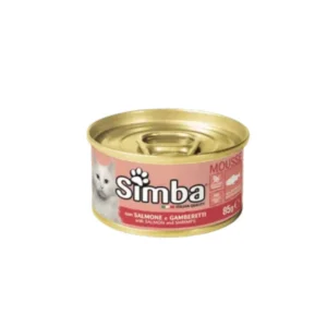 SIMBA CAT WITH SALMON/SHRIMP 85 GRAM CAN