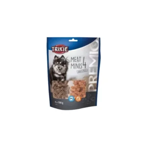 Trixie Dog Premio 4 Meat Bars, Chicken/Duck/Lamb/Salmon 4 × 100 g