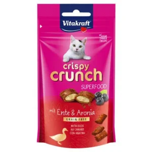 Vitakraft Adult Cat Crispy Crunch Duck with Aronia 60 g Pouch