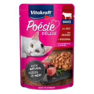 Vitakraft Adult Cat Poesie Delice Beef 85 g Pouch