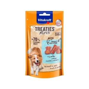 Vitakraft Adult Dog Treaties Mini Salmon & Omega 3 - 48 g Pouch
