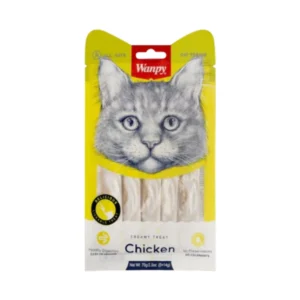 Wanpy Adult Cat Creamy Lickable Treats Chicken 70 g Pouch