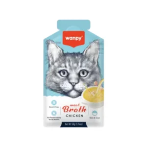 Wanpy Adult Cat Soup Meat Broths Chicken 50 g