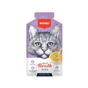 Wanpy Adult Cat Soup Meat Broths Duck 50 g