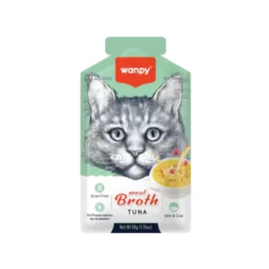 Wanpy Adult Cat Soup Meat Broths Tuna 50 g