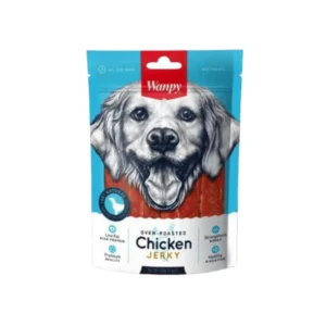 Wanpy Adult Dog Soft Chicken Jerky Strips 100 g Pouch