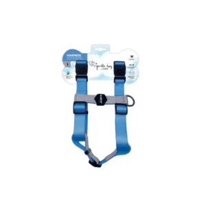 M-PET GENTLE DOG HARNESS L BLUE